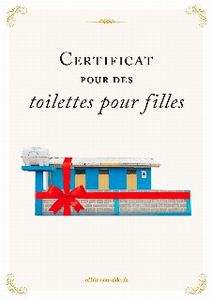 Le certificat imprimé